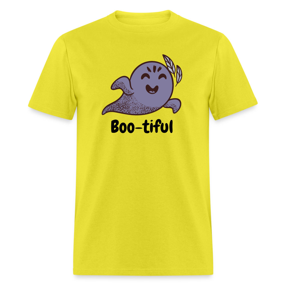 Unisex Classic T-Shirt "Boo-tiful" - yellow