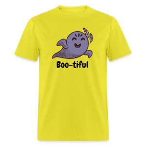 Unisex Classic T-Shirt "Boo-tiful" - yellow