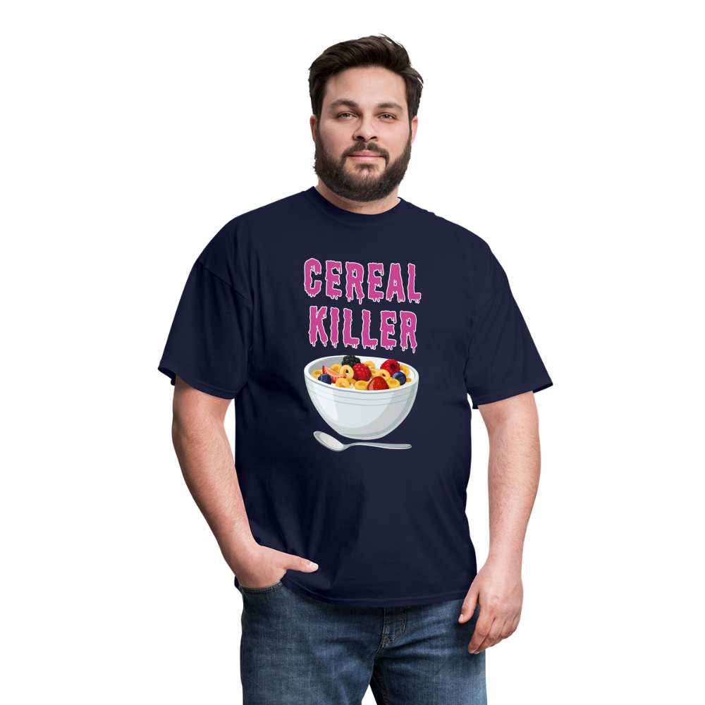 Unisex Classic T-Shirt "Cereal Killer" - navy