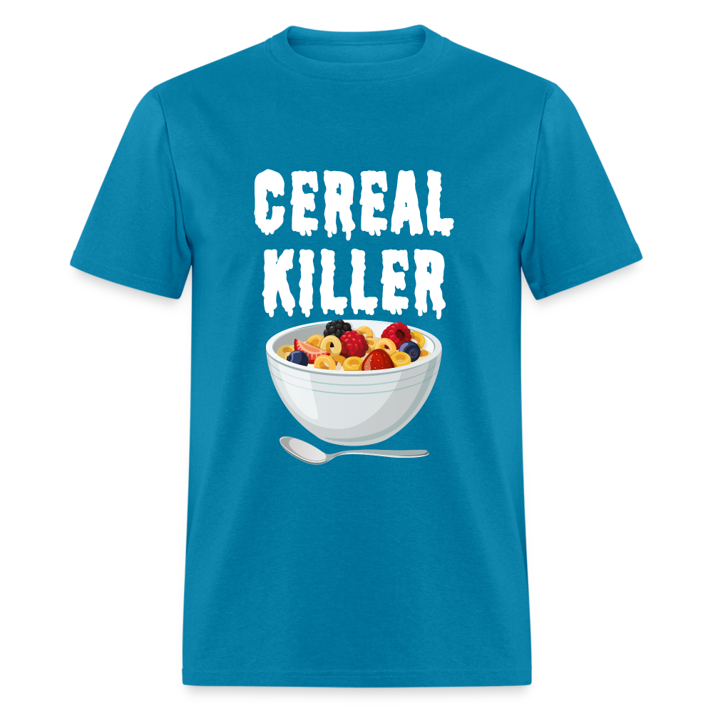 Unisex Classic T-Shirt "Cereal Killer" - turquoise