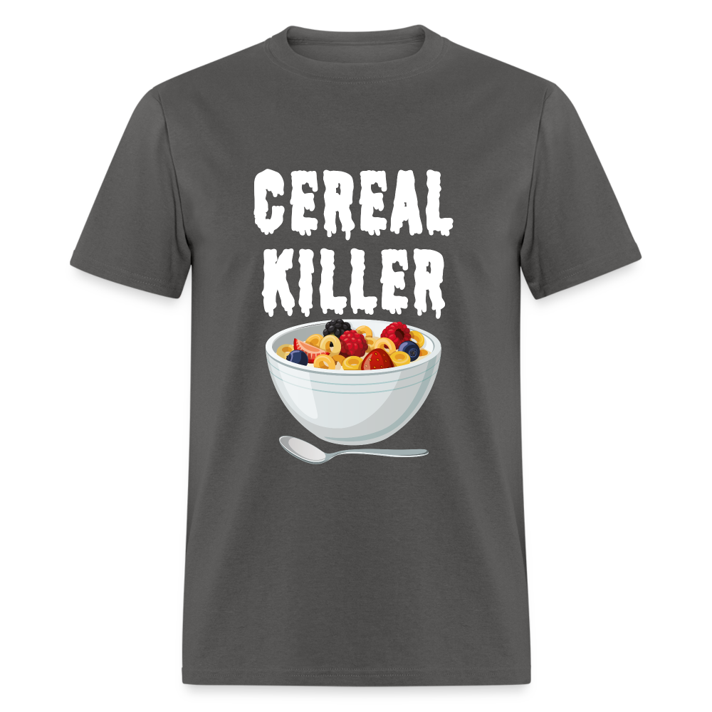 Unisex Classic T-Shirt "Cereal Killer" - charcoal