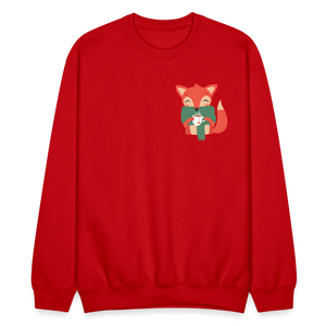 Crewneck Sweatshirt "Cozy time" - red