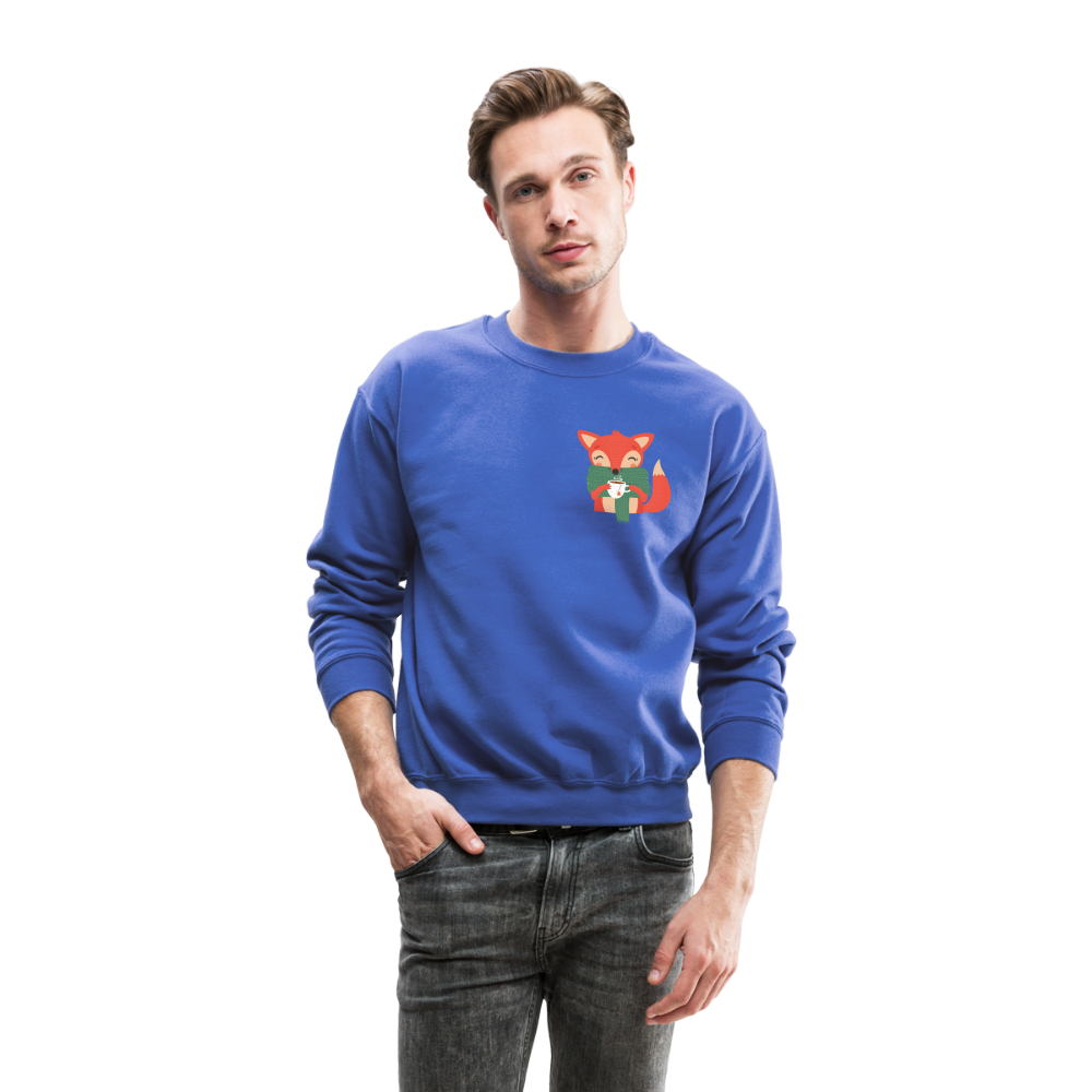 Crewneck Sweatshirt "Cozy time" - royal blue