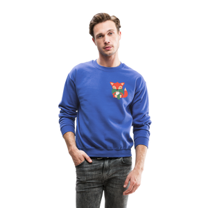 Crewneck Sweatshirt "Cozy time" - royal blue