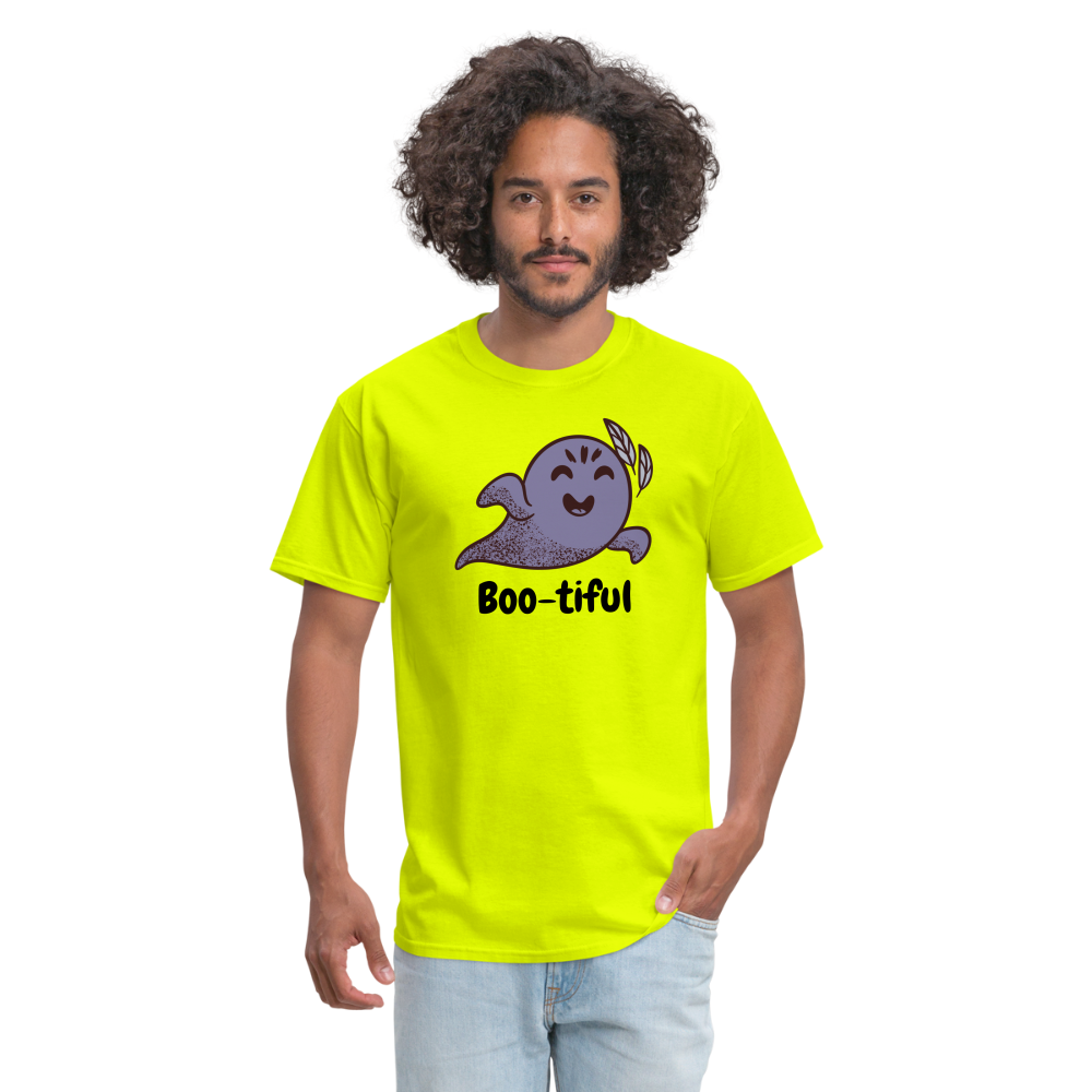 Unisex Classic T-Shirt "Boo-tiful" - safety green