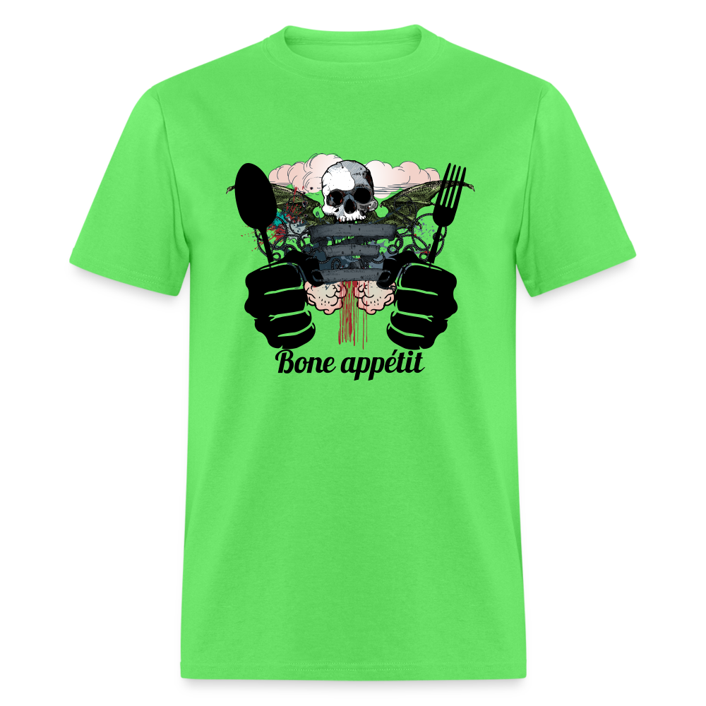 Unisex Classic T-Shirt "Bone appétit" - kiwi