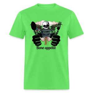 Unisex Classic T-Shirt "Bone appétit" - kiwi