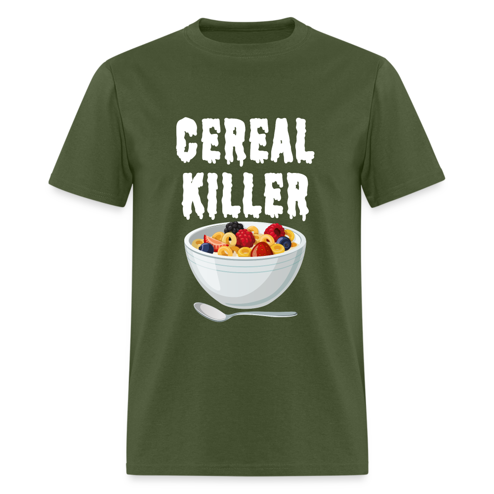 Unisex Classic T-Shirt "Cereal Killer" - military green