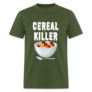 Unisex Classic T-Shirt "Cereal Killer" - military green