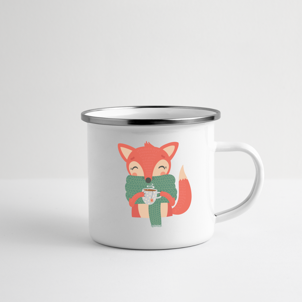 Camper Mug "Cozy time" - white