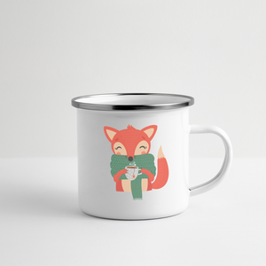 Camper Mug "Cozy time" - white