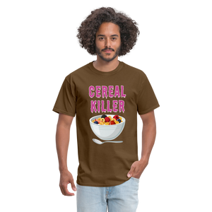 Unisex Classic T-Shirt "Cereal Killer" - brown