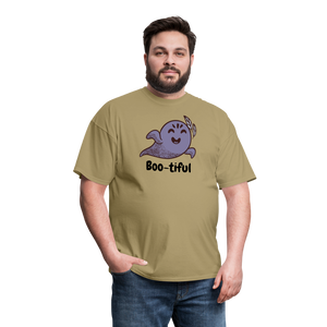 Unisex Classic T-Shirt "Boo-tiful" - khaki