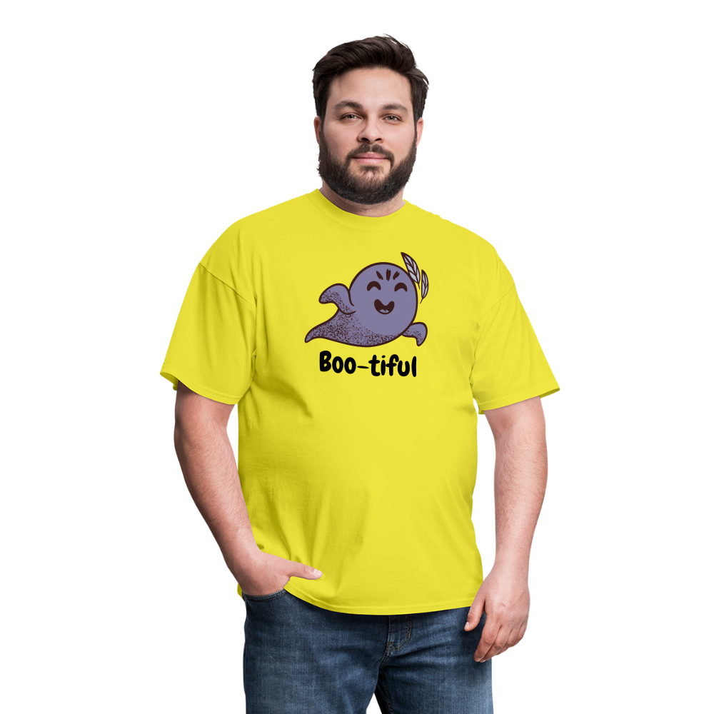 Unisex Classic T-Shirt "Boo-tiful" - yellow