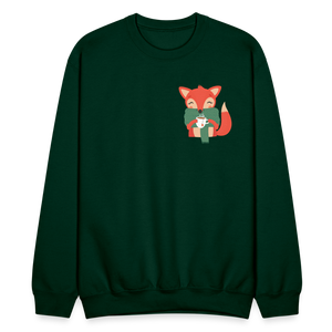 Crewneck Sweatshirt "Cozy time" - forest green