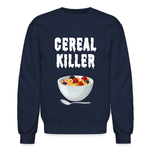 Crewneck Sweatshirt "Cereal Killer" - navy