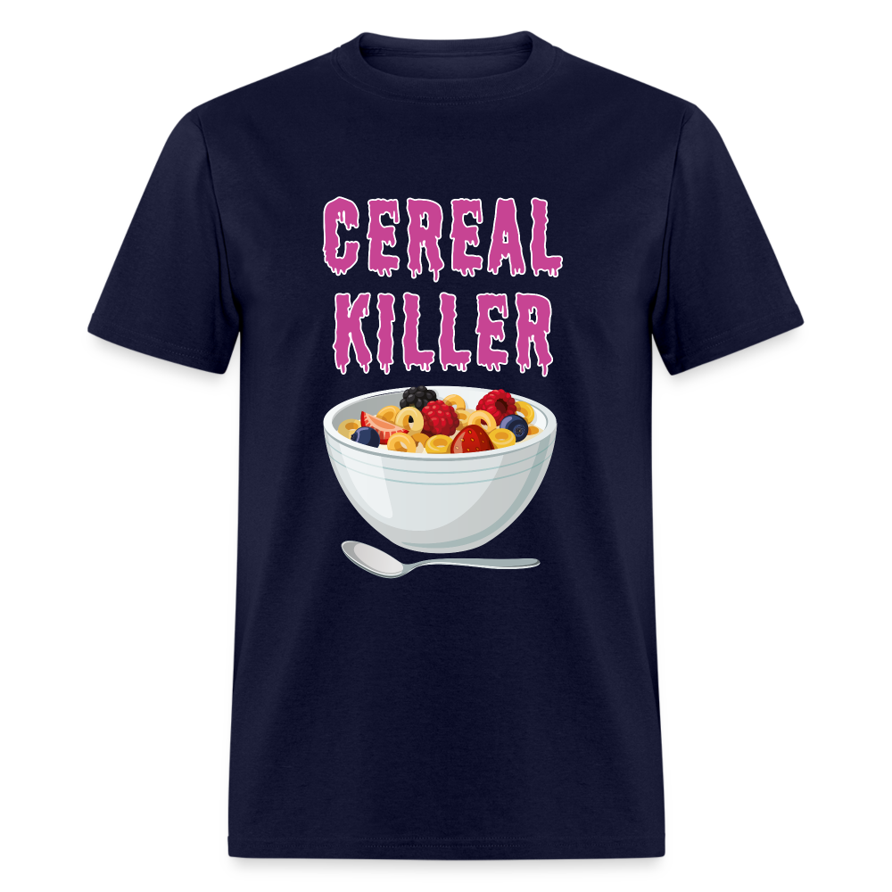 Unisex Classic T-Shirt "Cereal Killer" - navy