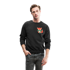 Crewneck Sweatshirt "Cozy time" - black