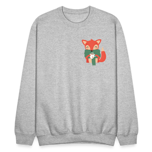 Crewneck Sweatshirt "Cozy time" - heather gray