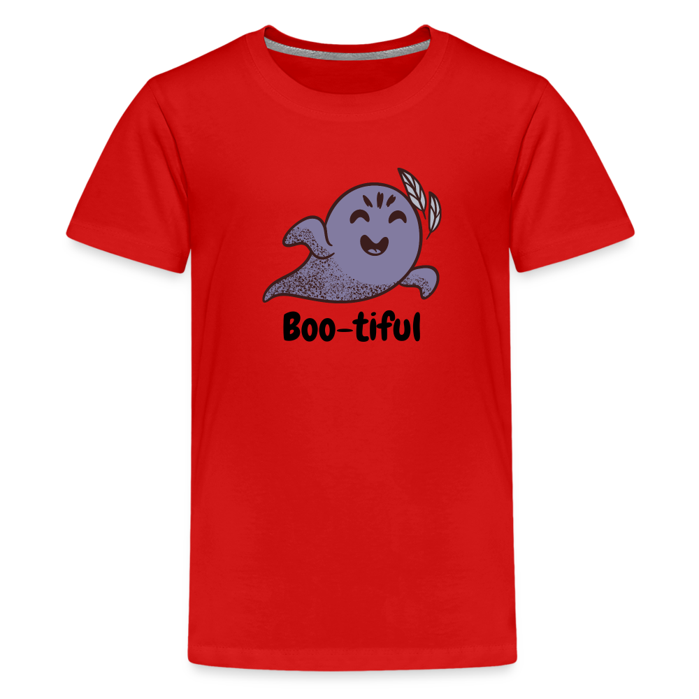 Kids' Premium T-Shirt "Boo-tiful" - red