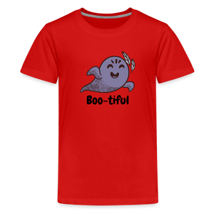 Kids' Premium T-Shirt "Boo-tiful" - red