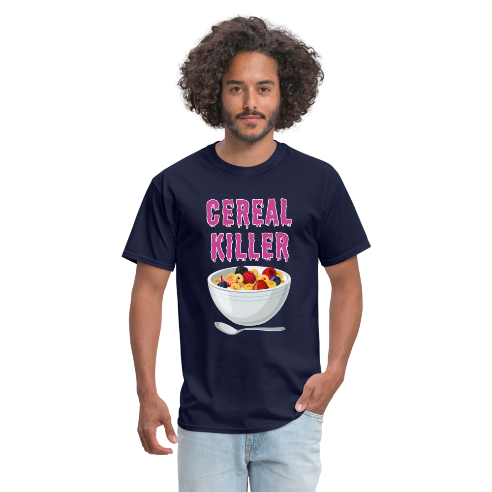 Unisex Classic T-Shirt "Cereal Killer" - navy