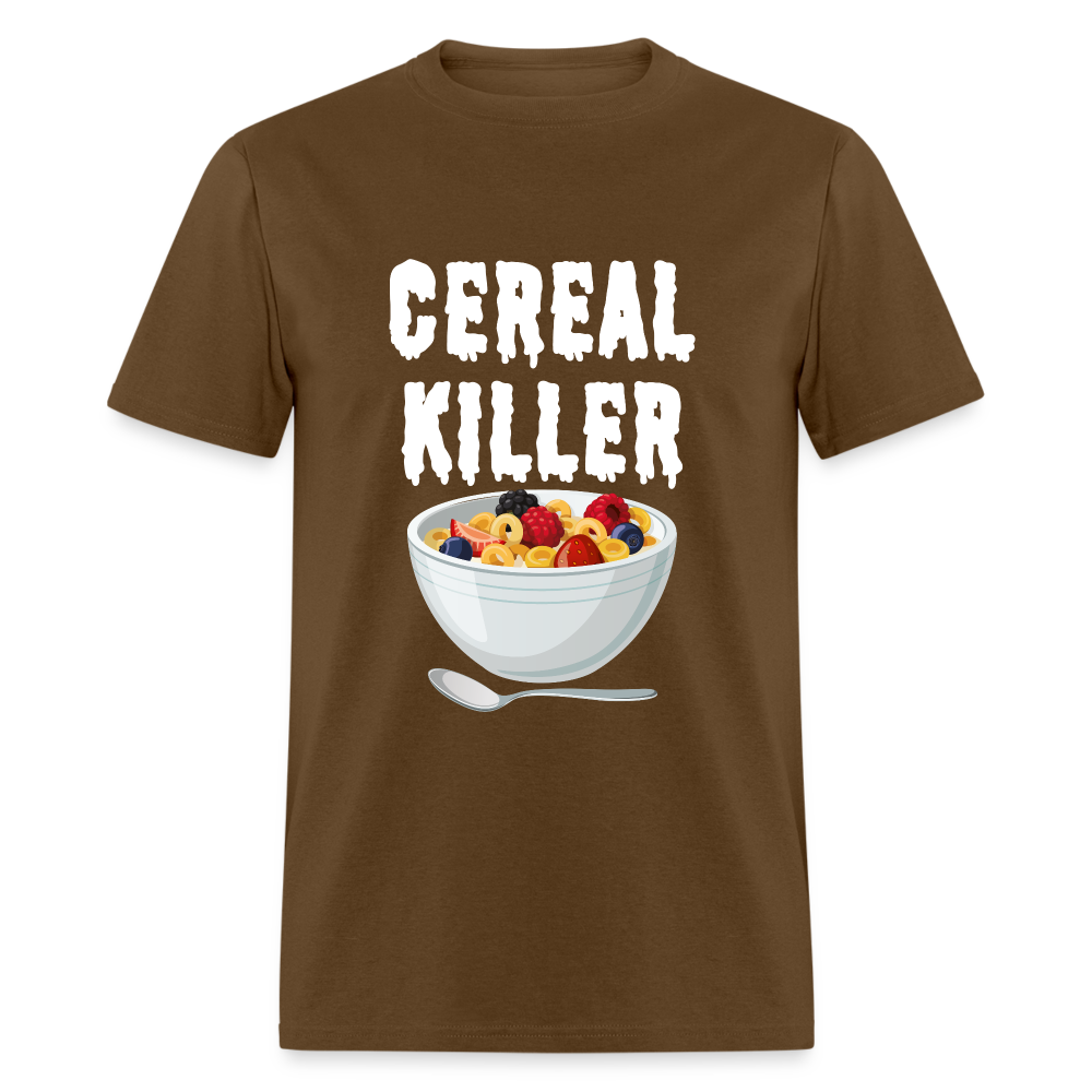 Unisex Classic T-Shirt "Cereal Killer" - brown