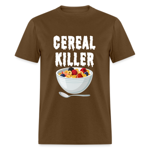 Unisex Classic T-Shirt "Cereal Killer" - brown