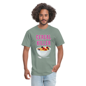 Unisex Classic T-Shirt "Cereal Killer" - sage