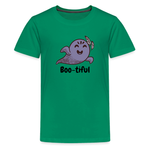 Kids' Premium T-Shirt "Boo-tiful" - kelly green