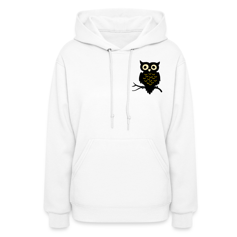 Women's Hoodie "Cute Owl" - white