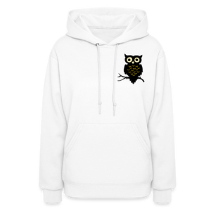 Women's Hoodie "Cute Owl" - white