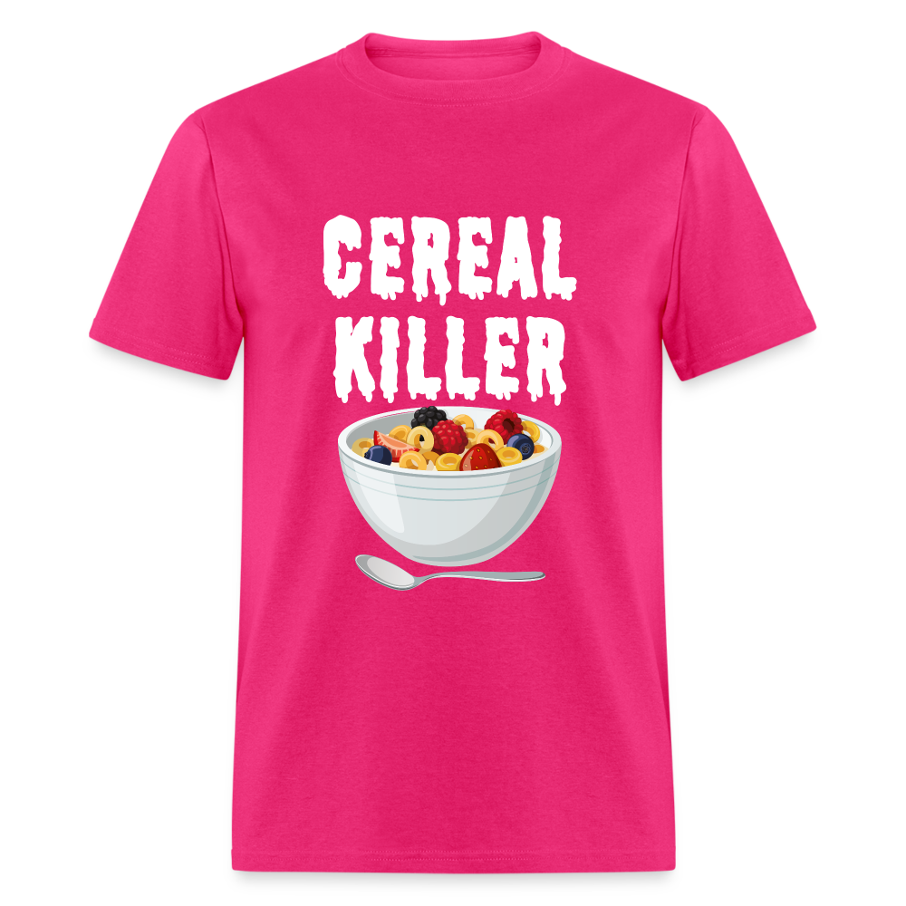 Unisex Classic T-Shirt "Cereal Killer" - fuchsia