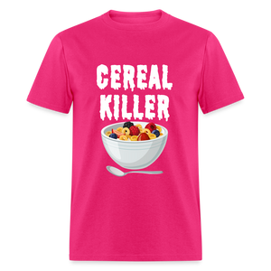 Unisex Classic T-Shirt "Cereal Killer" - fuchsia