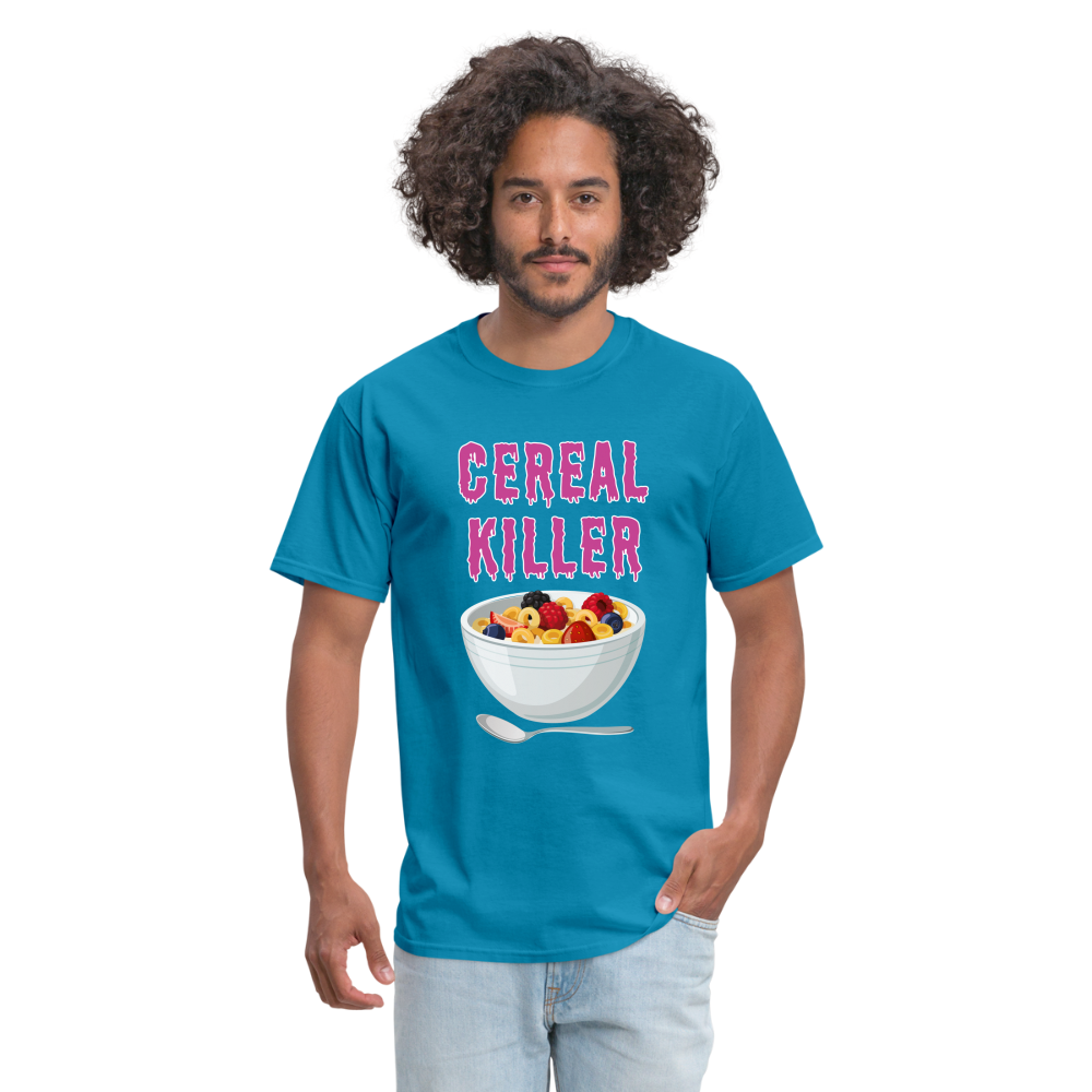 Unisex Classic T-Shirt "Cereal Killer" - turquoise