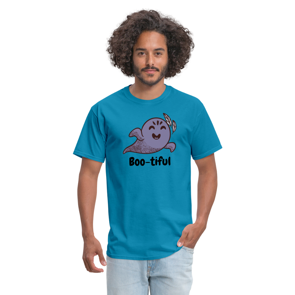 Unisex Classic T-Shirt "Boo-tiful" - turquoise