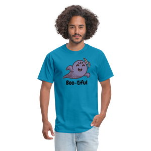 Unisex Classic T-Shirt "Boo-tiful" - turquoise