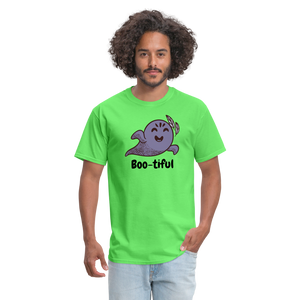 Unisex Classic T-Shirt "Boo-tiful" - kiwi