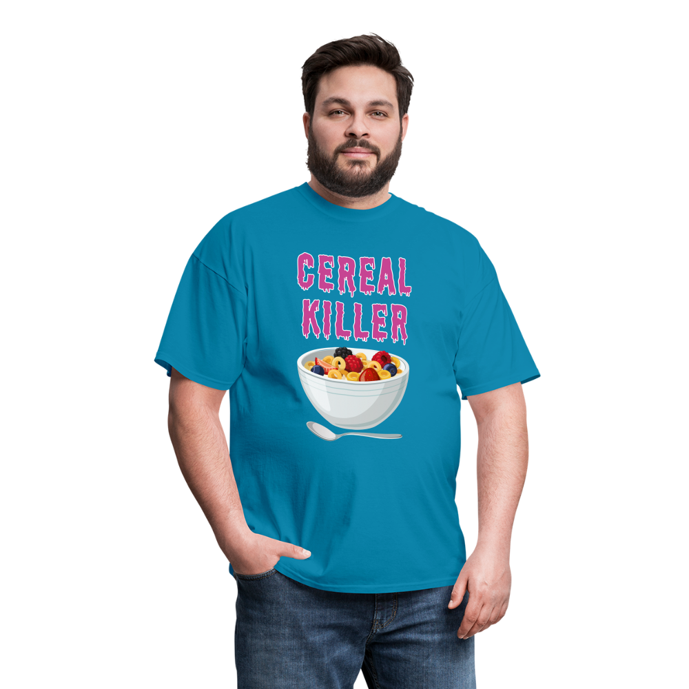 Unisex Classic T-Shirt "Cereal Killer" - turquoise