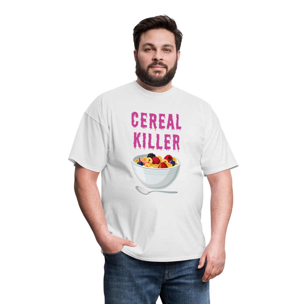 Unisex Classic T-Shirt "Cereal Killer" - white