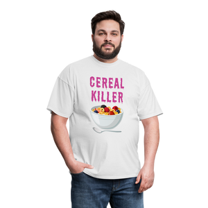 Unisex Classic T-Shirt "Cereal Killer" - white