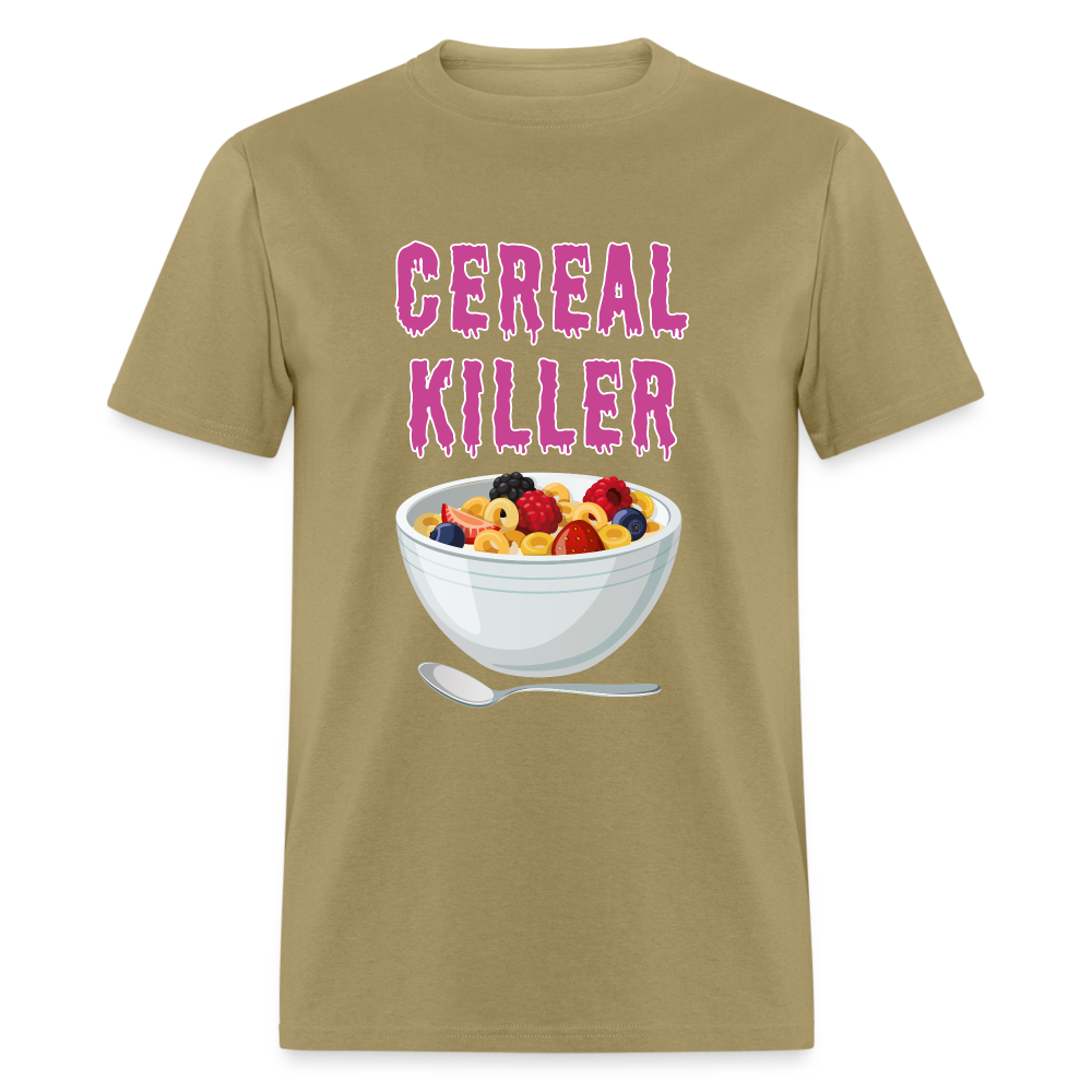 Unisex Classic T-Shirt "Cereal Killer" - khaki