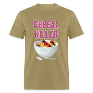 Unisex Classic T-Shirt "Cereal Killer" - khaki