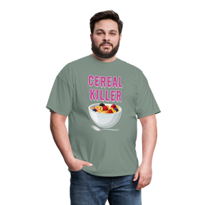 Unisex Classic T-Shirt "Cereal Killer" - sage