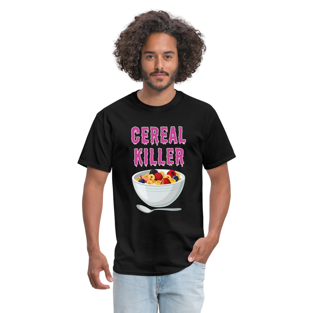 Unisex Classic T-Shirt "Cereal Killer" - black