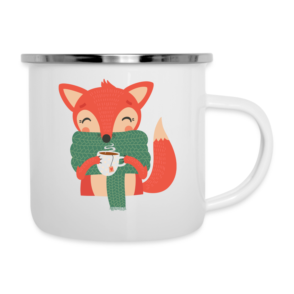 Camper Mug "Cozy time" - white