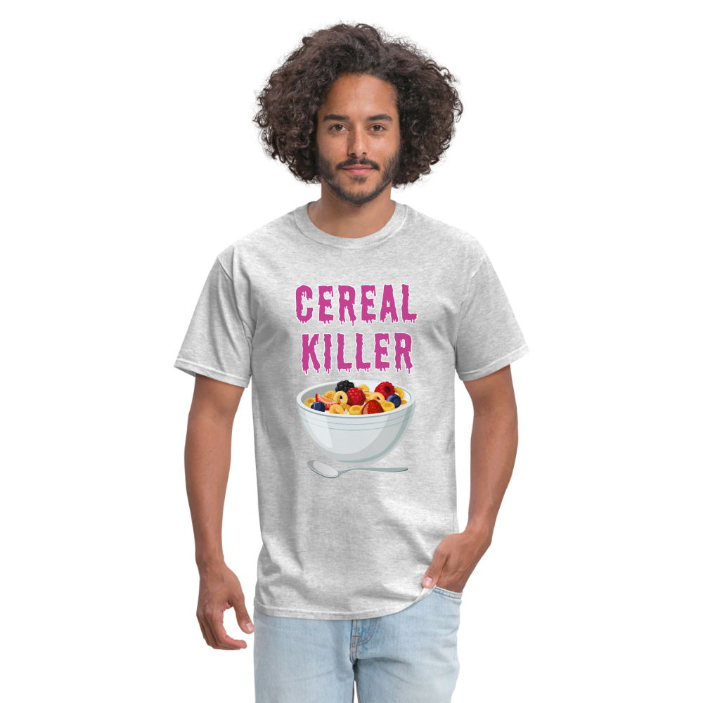 Unisex Classic T-Shirt "Cereal Killer" - heather gray