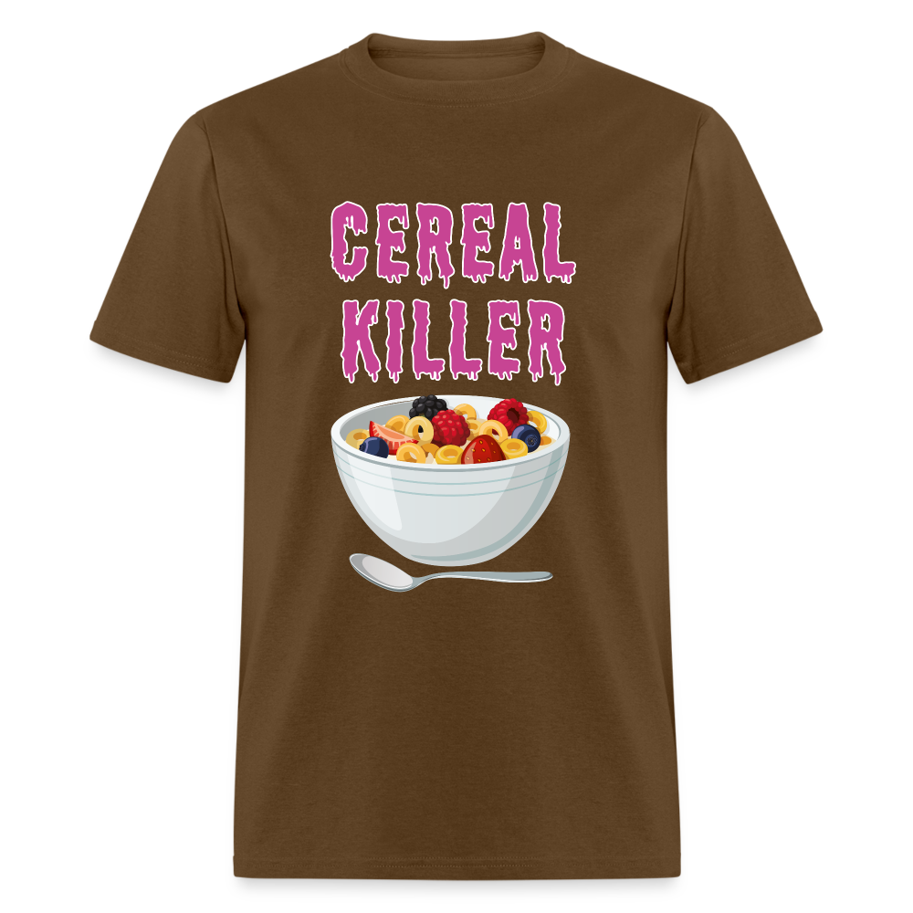 Unisex Classic T-Shirt "Cereal Killer" - brown