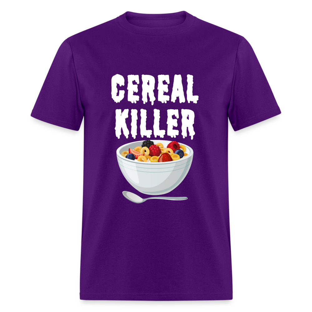 Unisex Classic T-Shirt "Cereal Killer" - purple