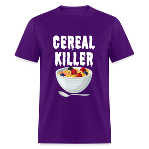 Unisex Classic T-Shirt "Cereal Killer" - purple